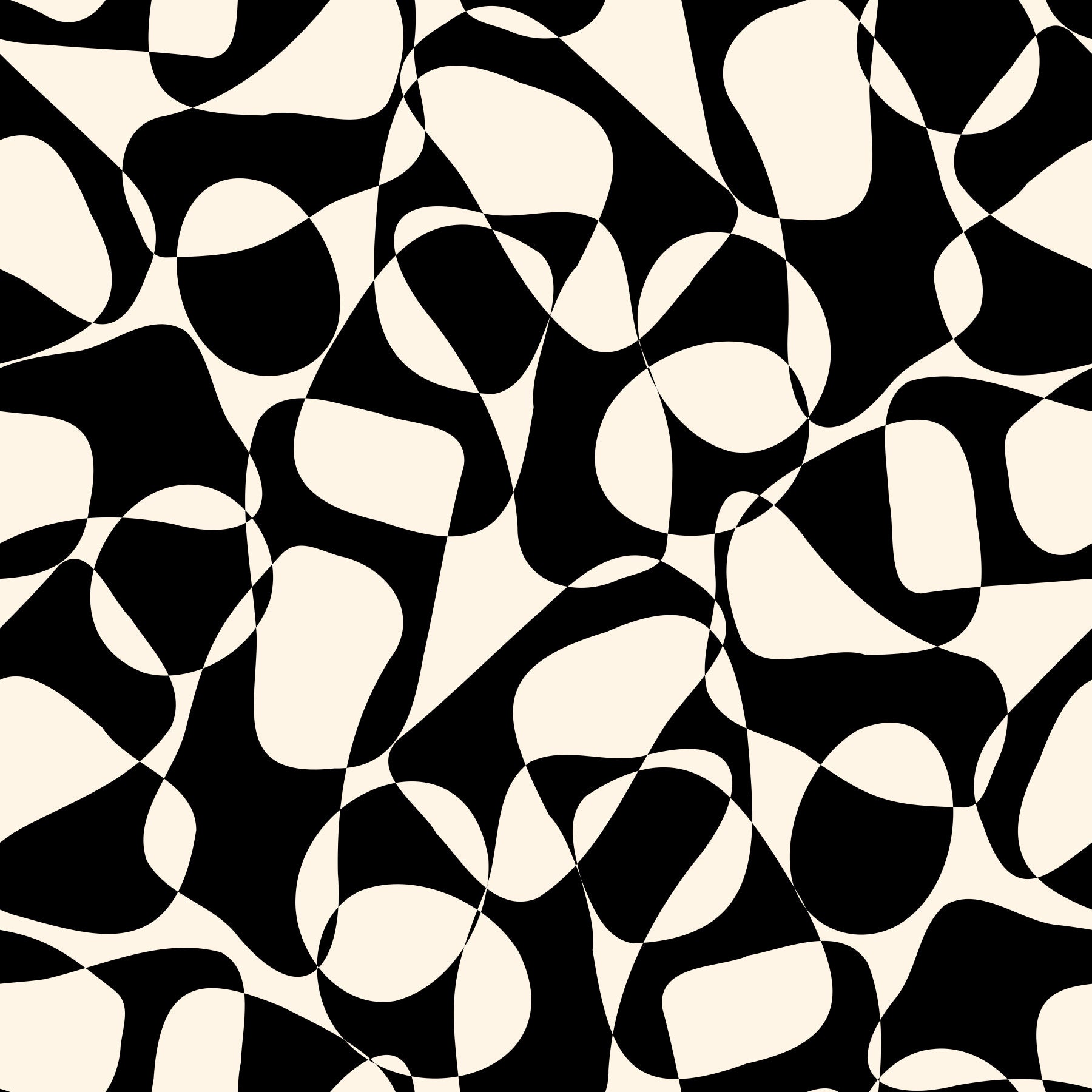 Cropped Shapes Wallpaper⁠