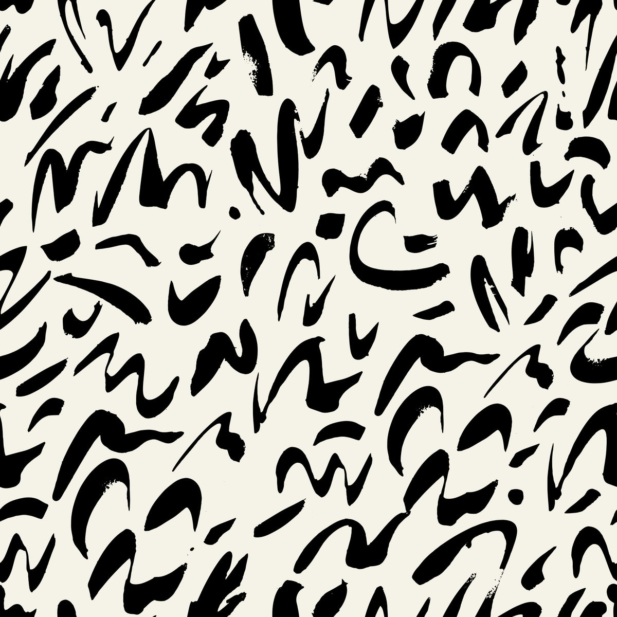Brush Doodle Wallpaper⁠