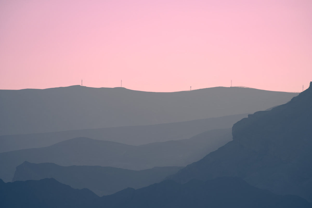 Mountains of Eilat #1 Wall Mural in your room — zoomed