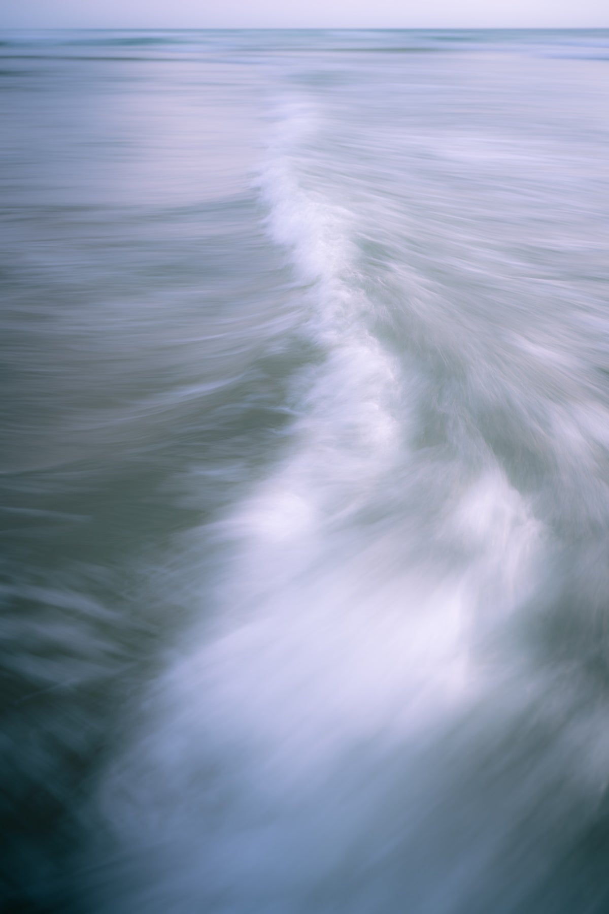 The Uniqueness of Waves XLVIII Wall Mural in your room — zoomed