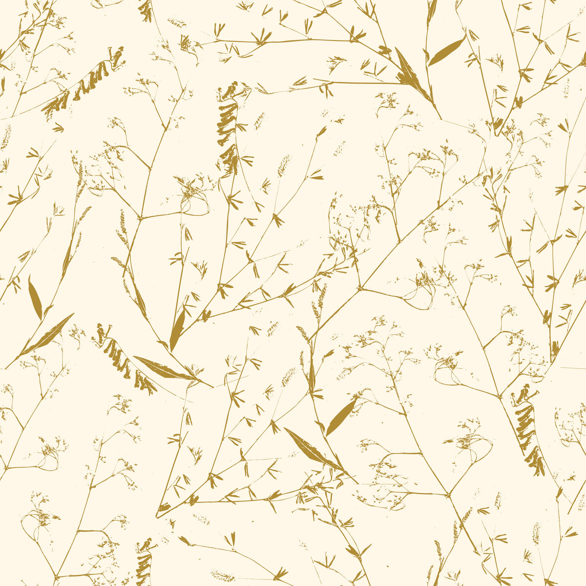Subtle Summer Meadow Wallpaper⁠ in your room — zoomed