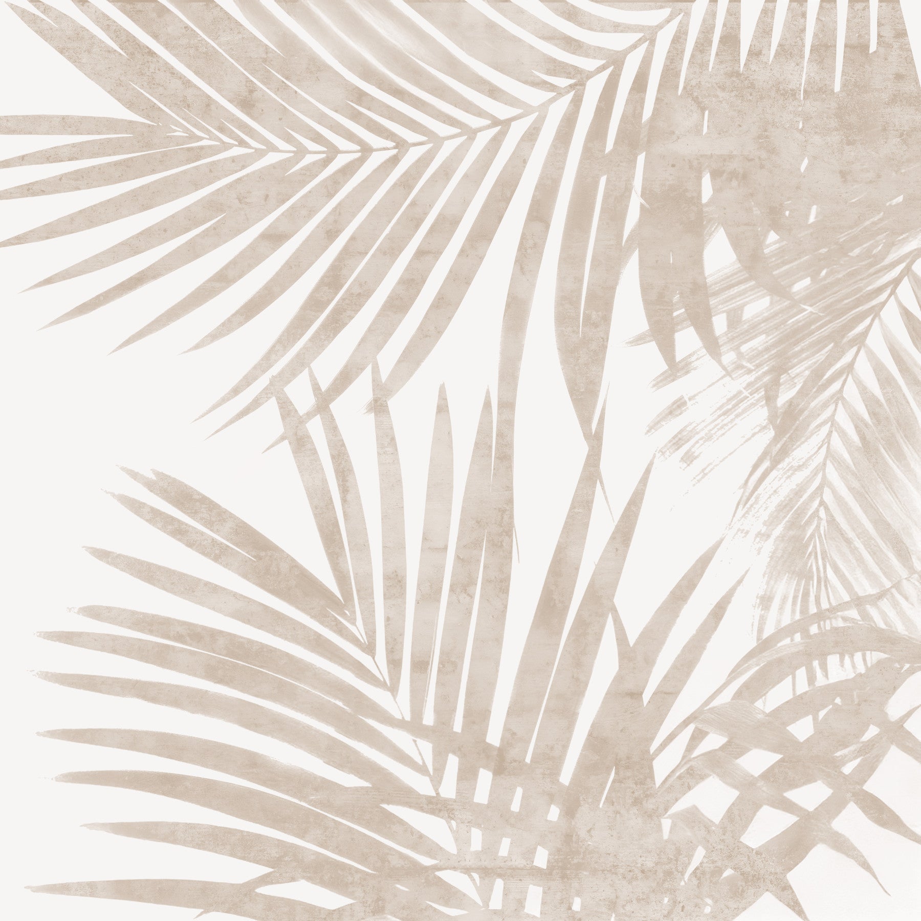 Beige Fashion Jungle Wall Mural