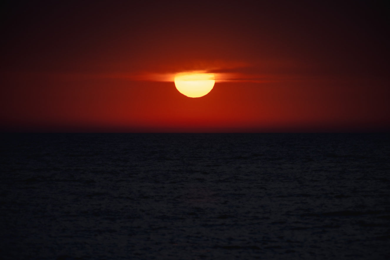 Sun Down Wall Mural