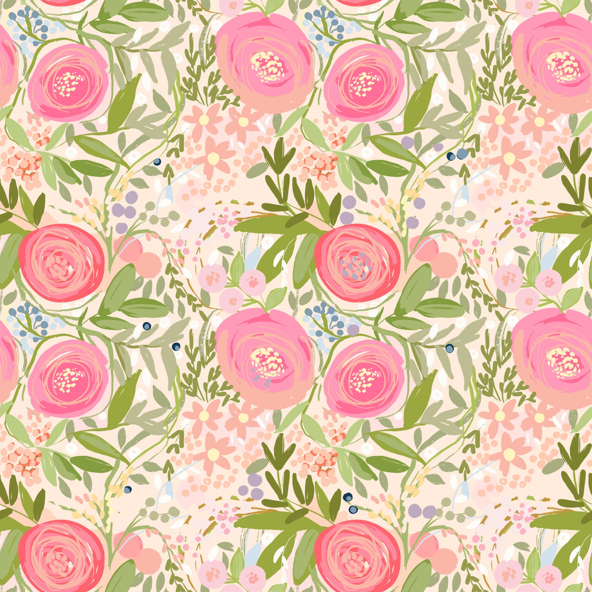 Rosy Reverie Wallpaper⁠ in your room