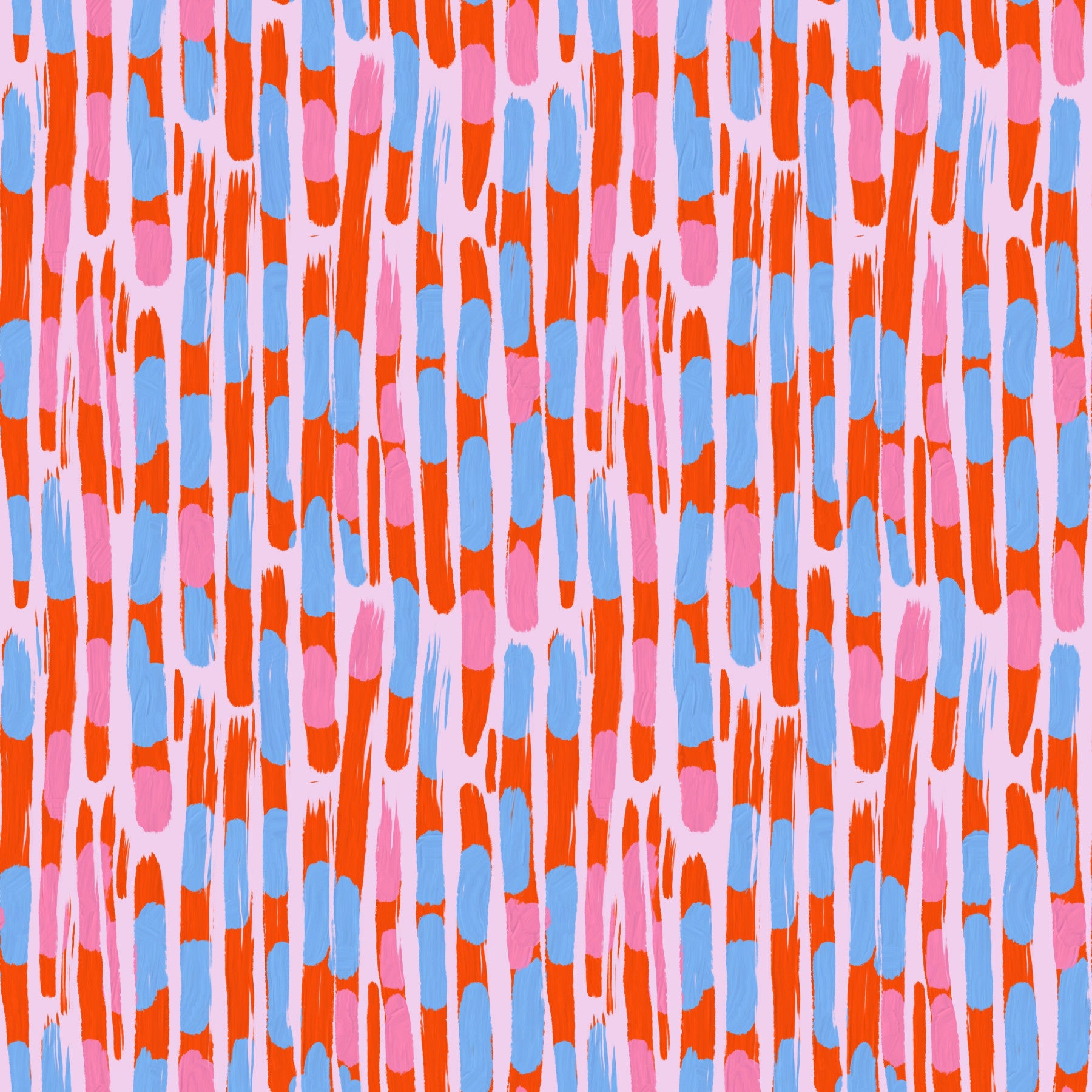 Painterly Pulse Wallpaper⁠ in your room — zoomed