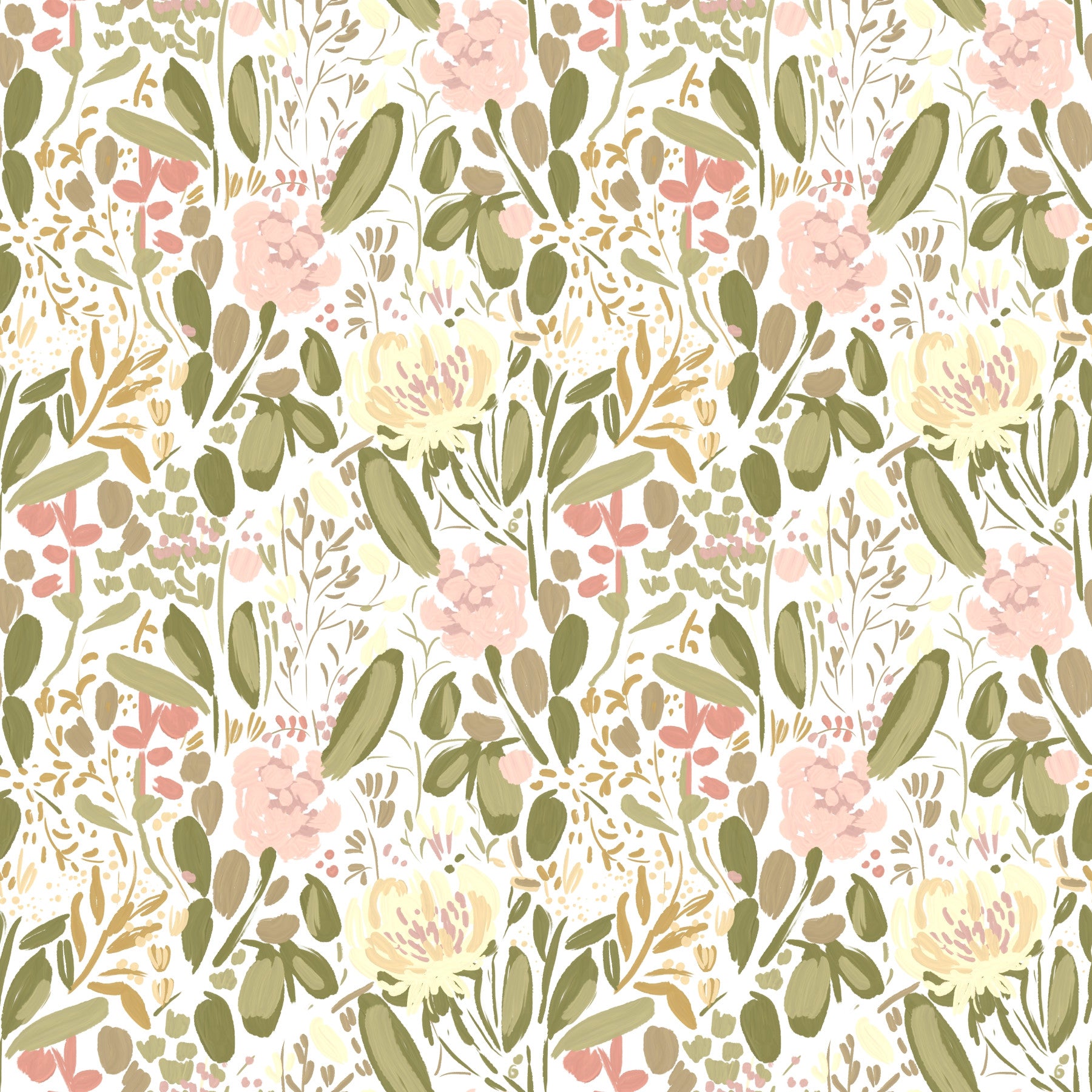 Blossom Harmony Flowers Wallpaper⁠
