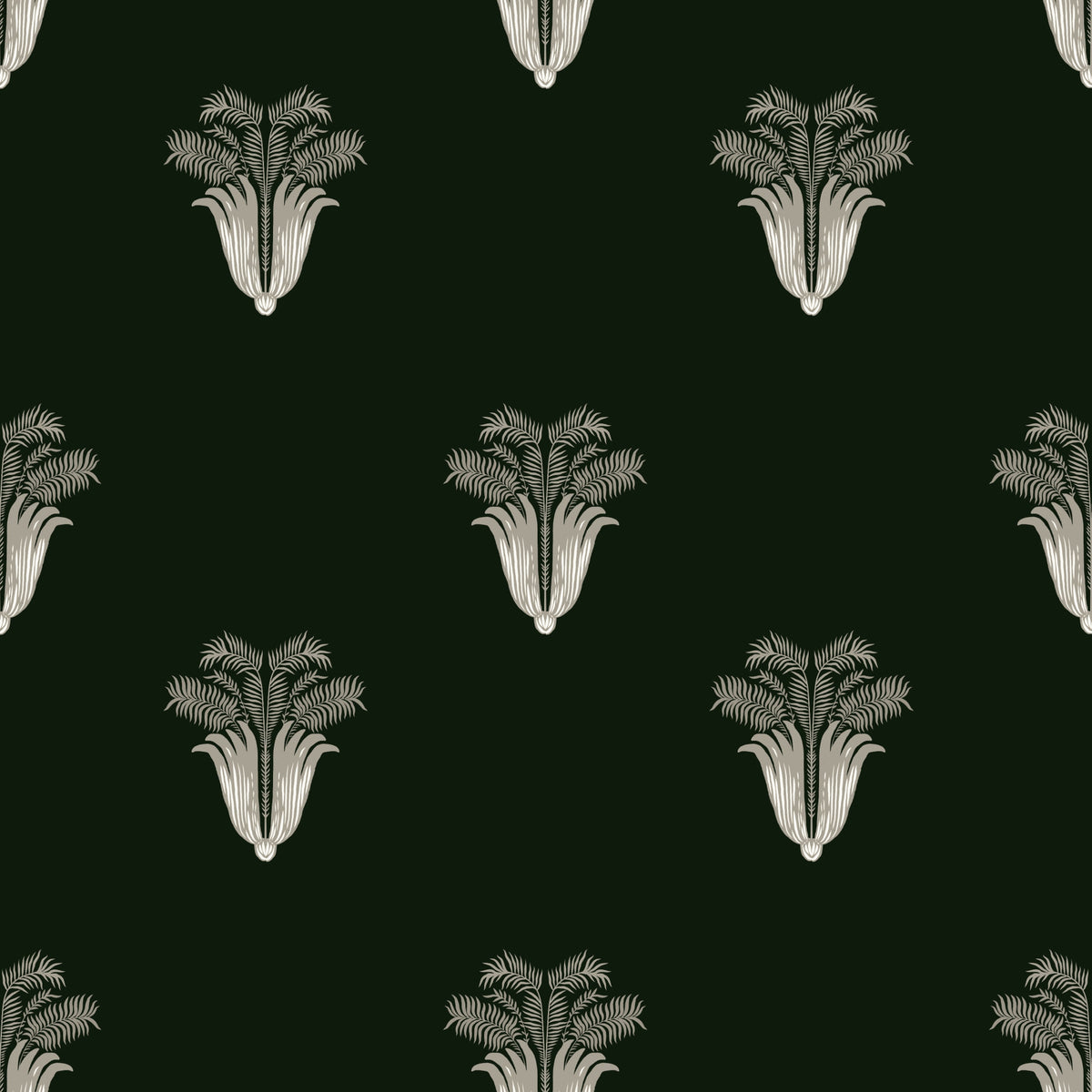 Exotic Noir Wallpaper⁠ in your room — zoomed