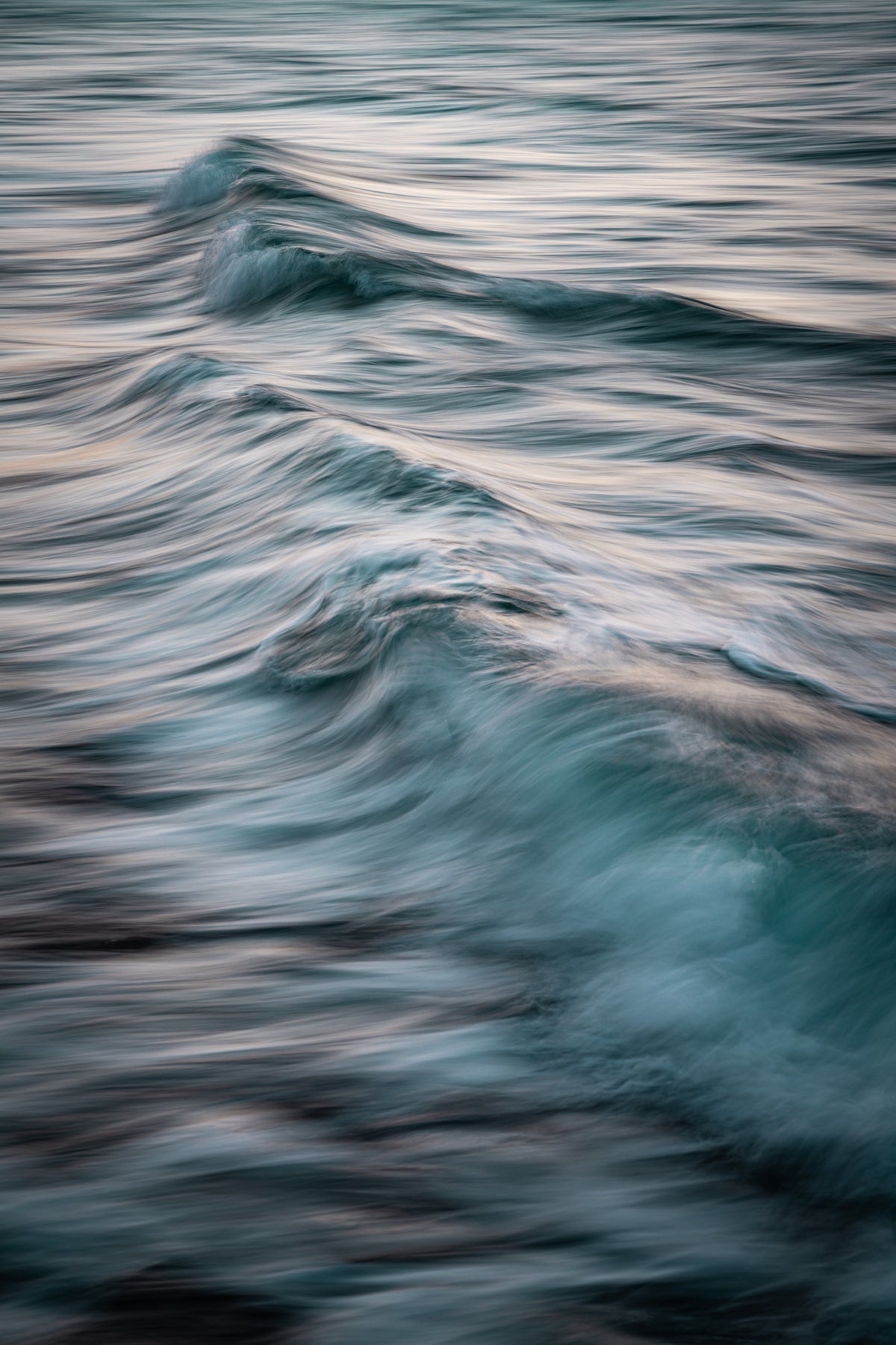 The Uniqueness of Waves XXXVII Wall Mural in your room