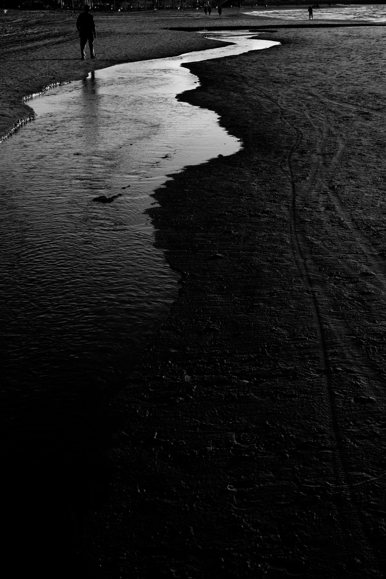 Dark River V Wall Mural