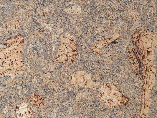 Swirling Natural Bark Mat Wall Mural