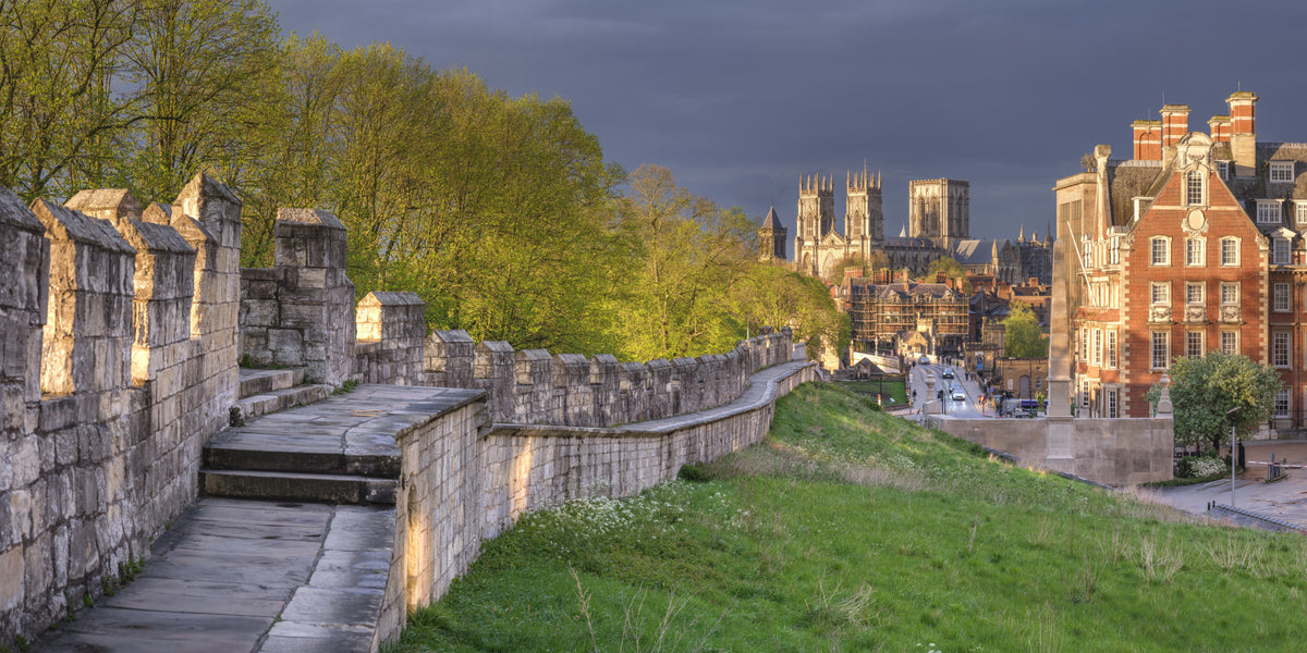 York Stone Walls Timeless Grandeur Wall Mural in your room — zoomed