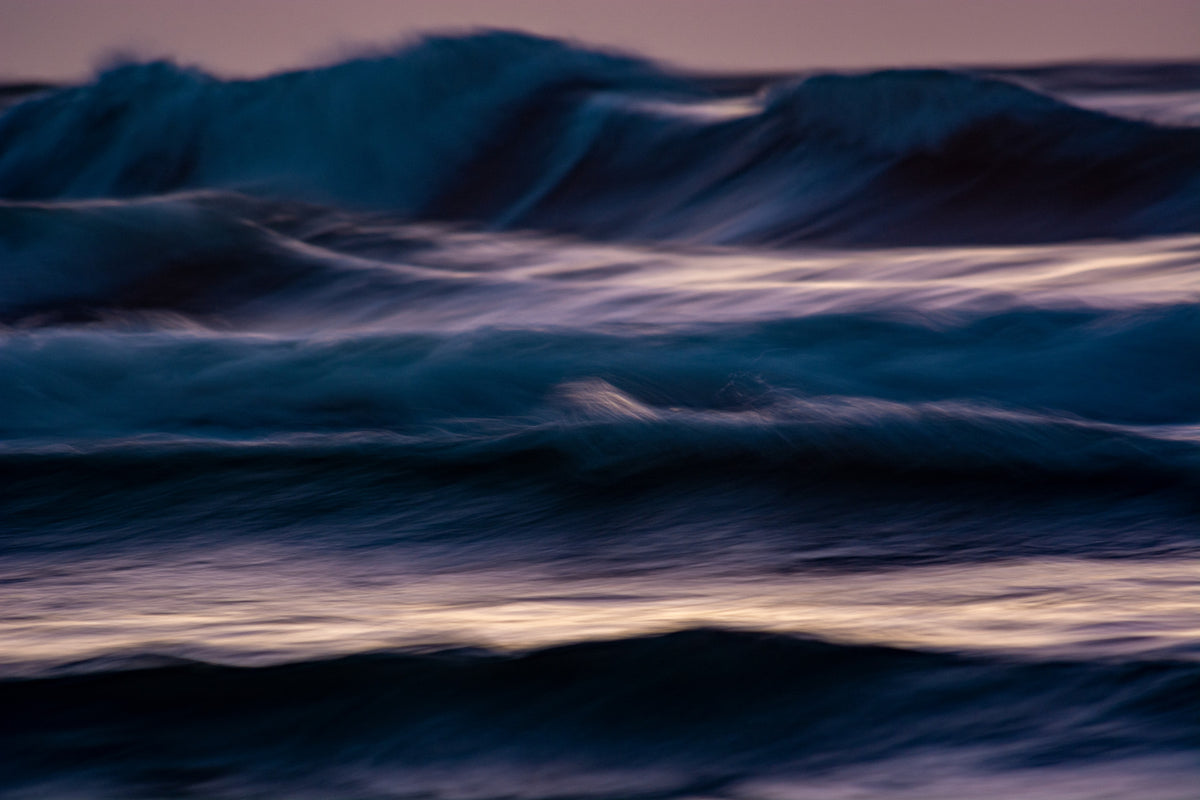 The Uniqueness of Waves XXX Wall Mural in your room — zoomed