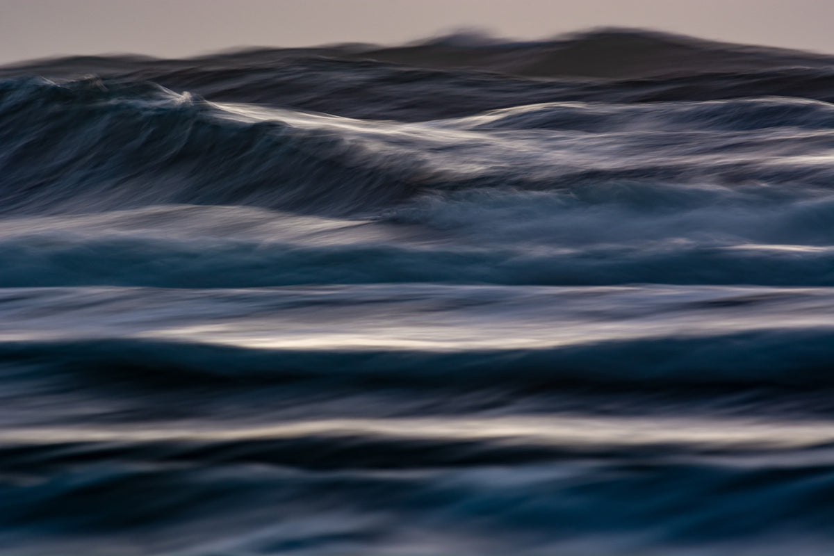 The Uniqueness of Waves XXIX Wall Mural in your room — zoomed