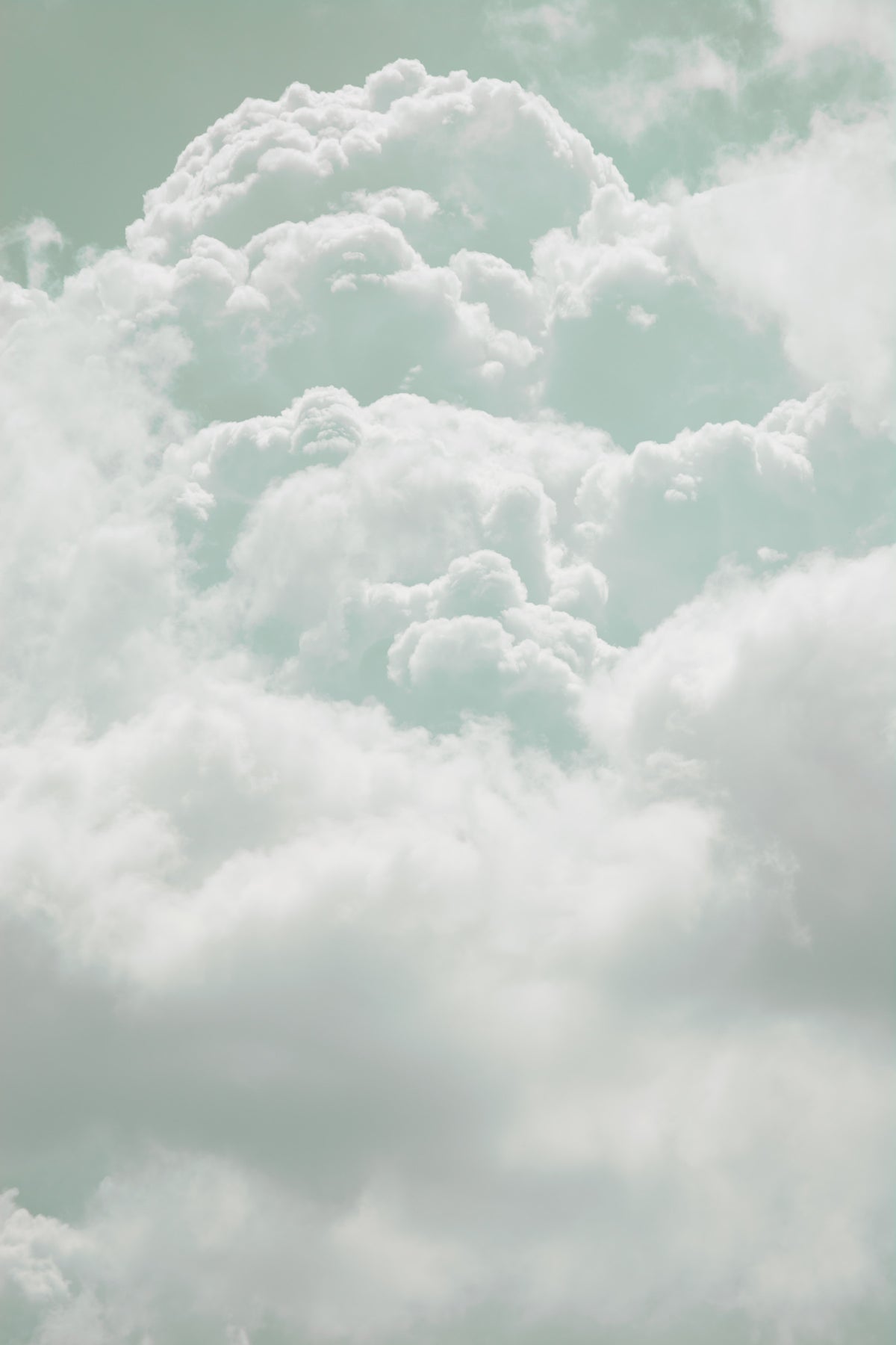 Clouds #7 Wall Mural in your room