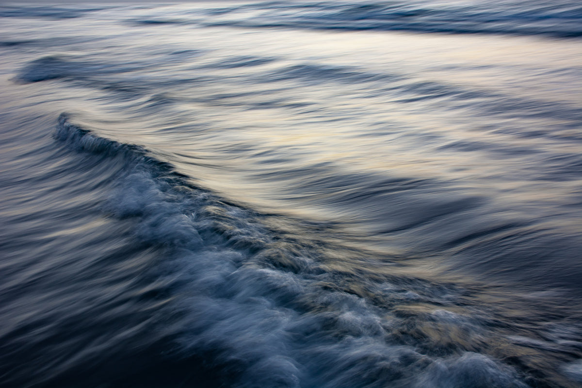 The Uniqueness of Waves XXV Wall Mural in your room — zoomed