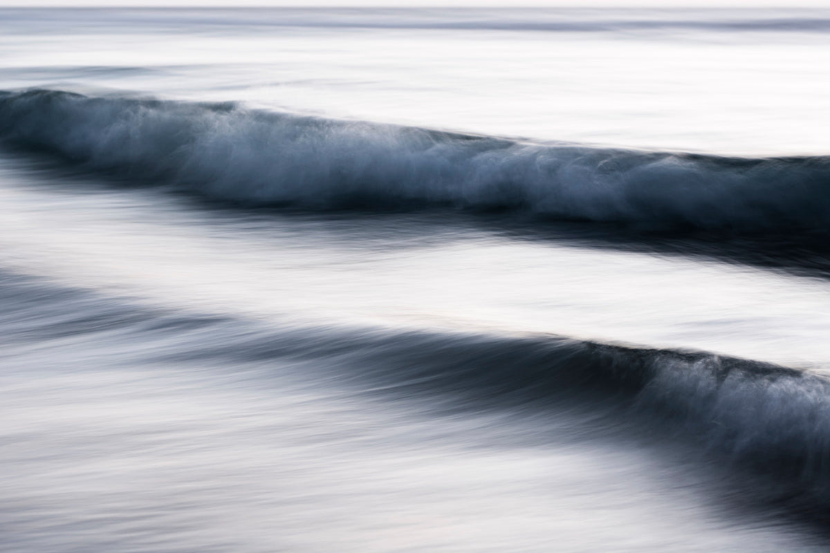 The Uniqueness of Waves XIII Wall Mural in your room — zoomed