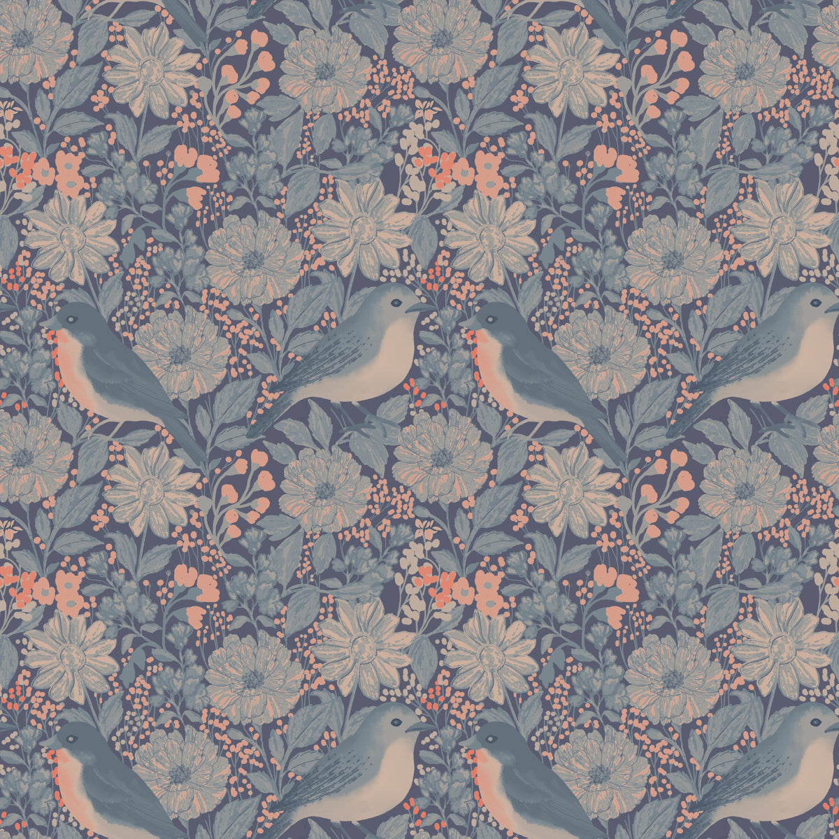 Serene Aviary Wallpaper⁠ in your room