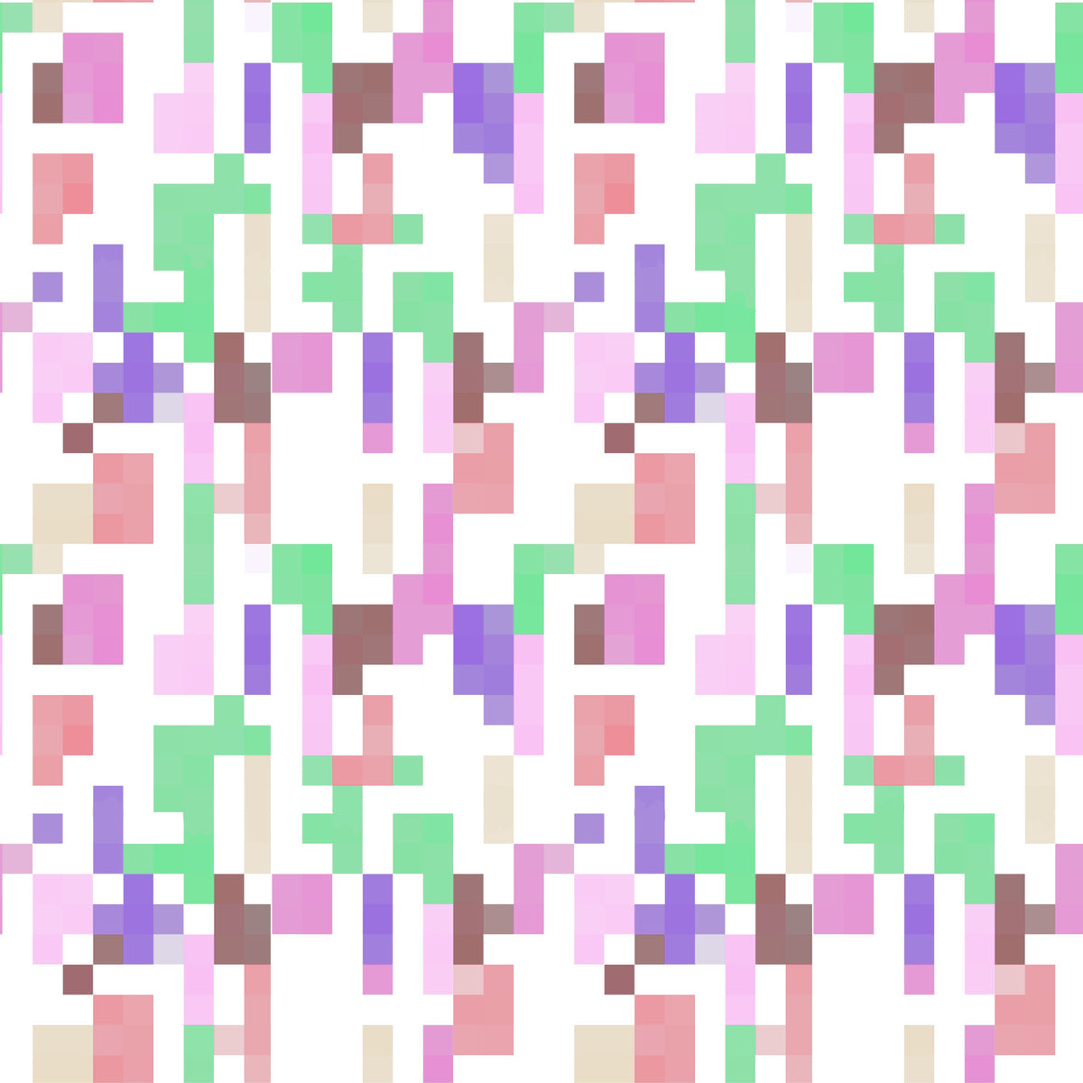 Soft Pixelscape Wallpaper⁠ in your room