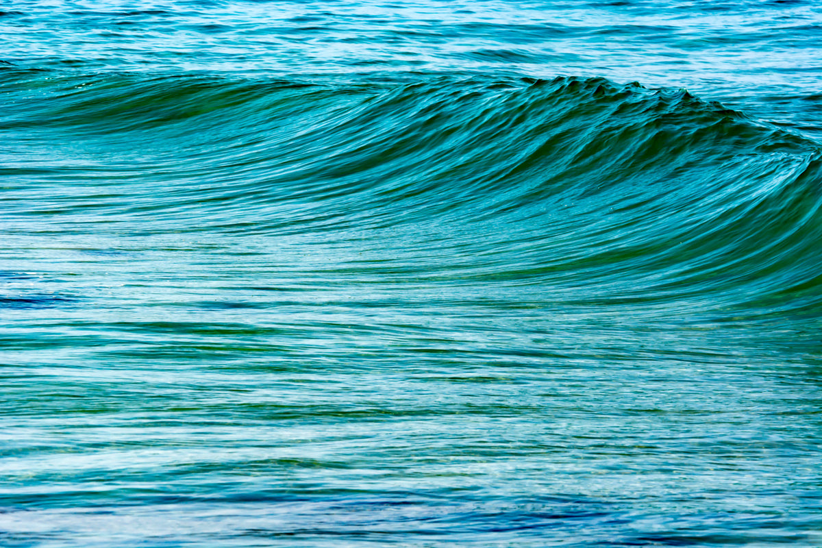 The Uniqueness of Waves XIV Wall Mural in your room
