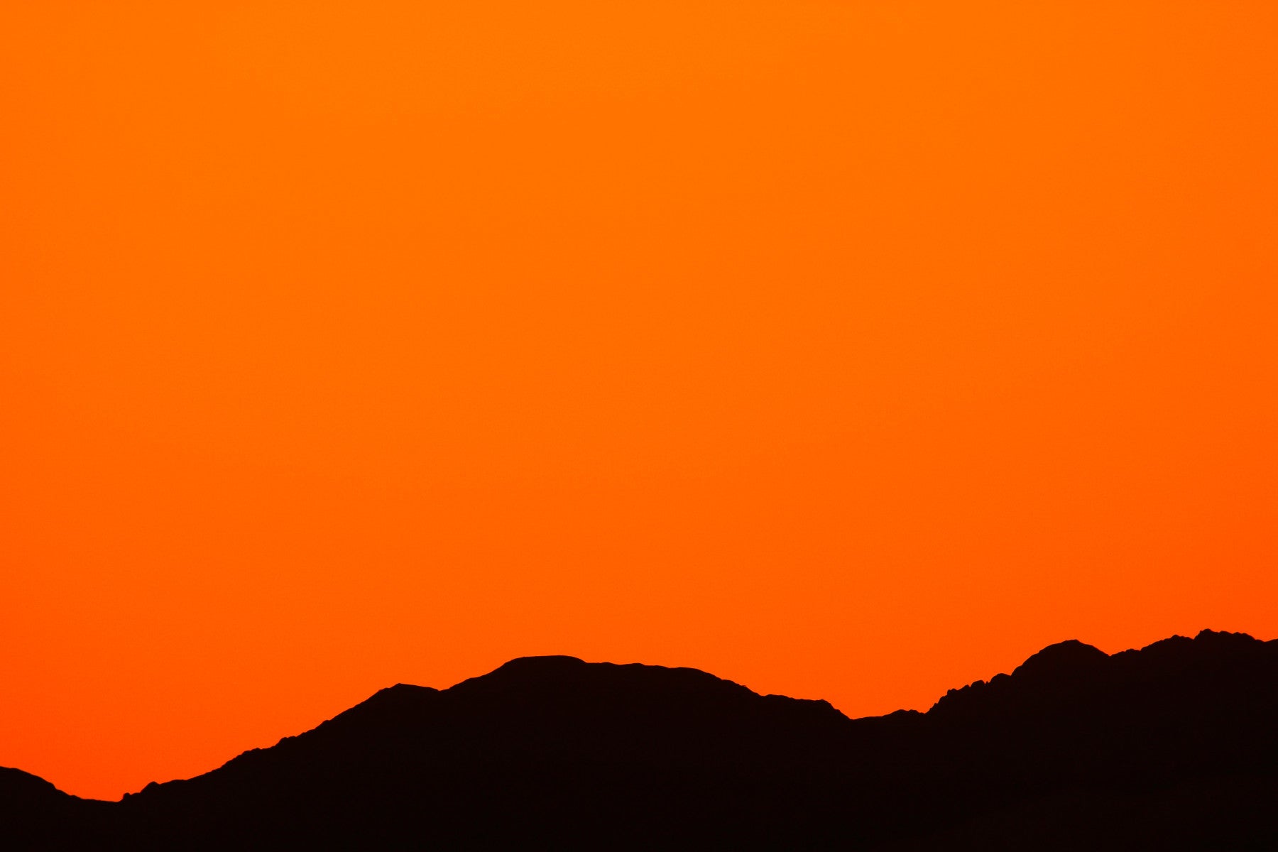 Sunset over the Mountains of Eilat I Wall Mural