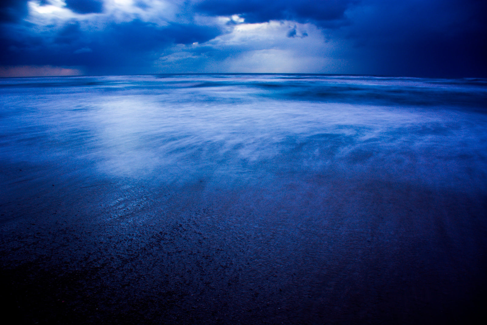 Winter storm over Sidni Ali beach II Wall Mural in your room