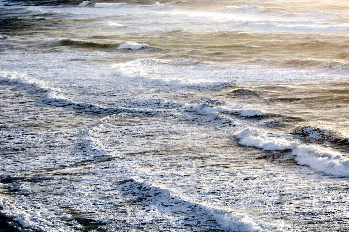 Infinite Sea Wall Mural in your room — zoomed