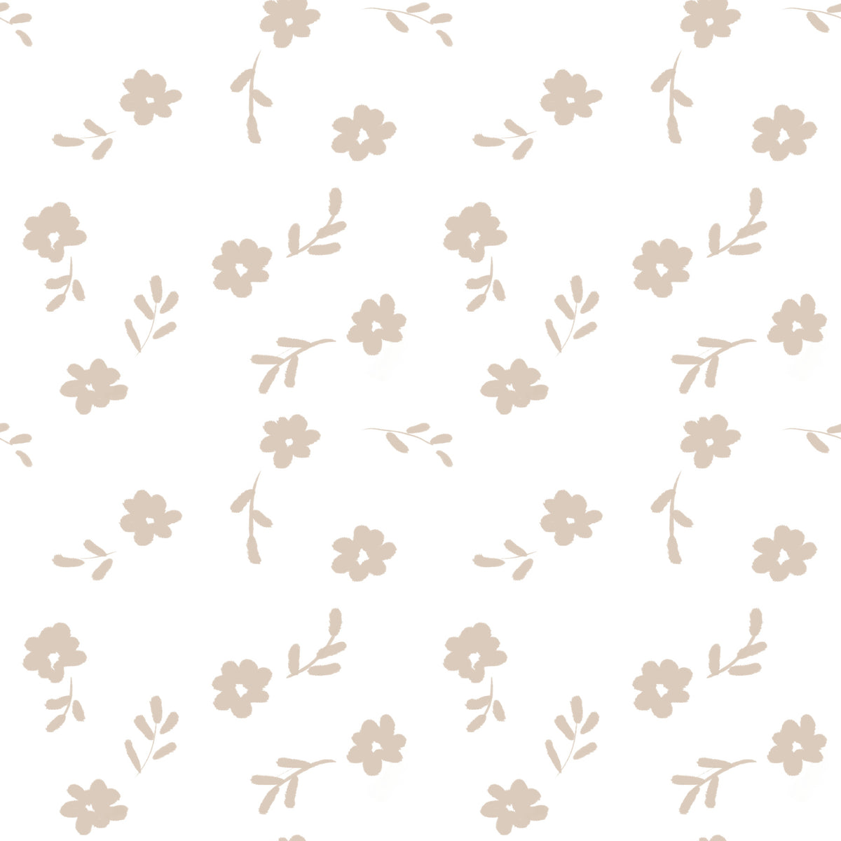 Neutral Petals Wallpaper⁠
