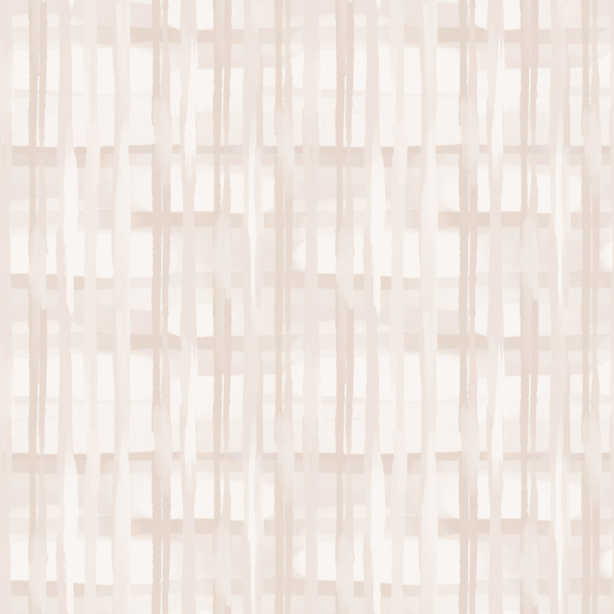 Neutral Plaid Wallpaper⁠ in your room — zoomed