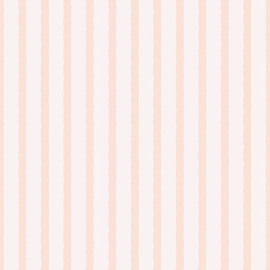 Organic Stripes Pale Peach Wallpaper⁠