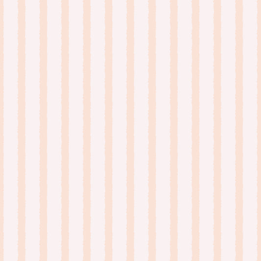 Organic Stripes Pale Peach Wallpaper⁠