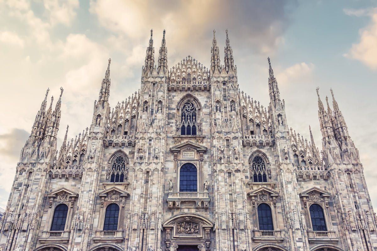 Milan Cathedral Majesty Wall Mural in your room — zoomed