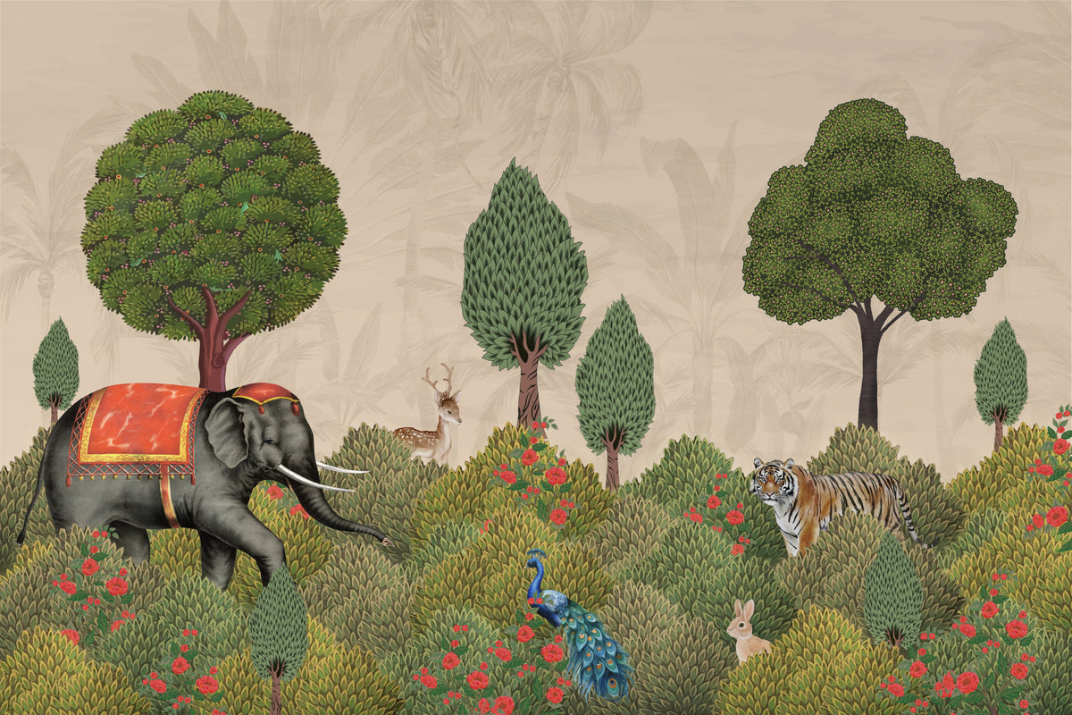 Van Vaibhav Wall Mural in your room