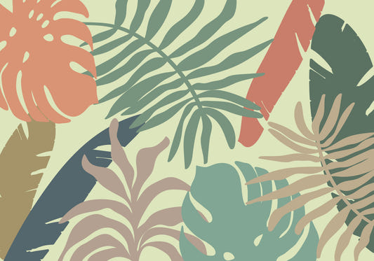 Leafy Calm Wall Mural