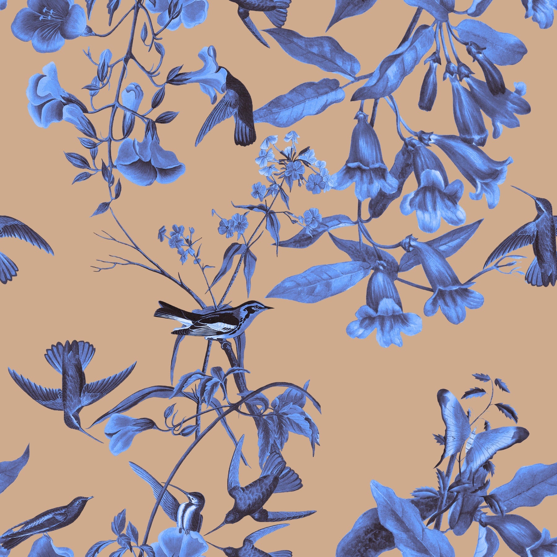 Floral Flight Wallpaper⁠
