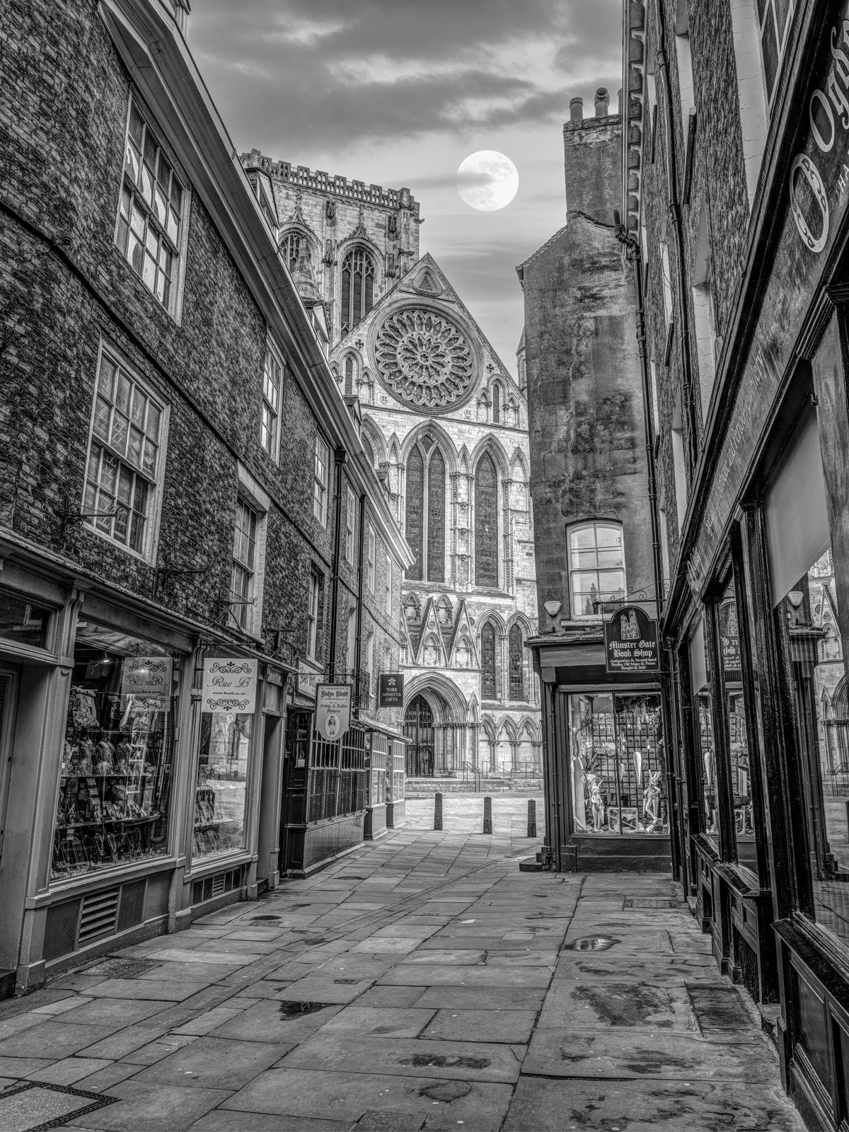 Gothic Alleyway Wall Mural