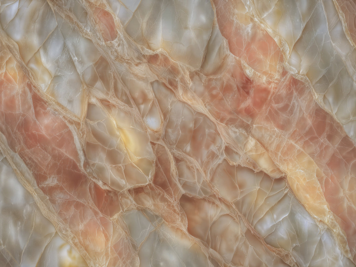 Quartz Elegance Wall Mural in your room — zoomed