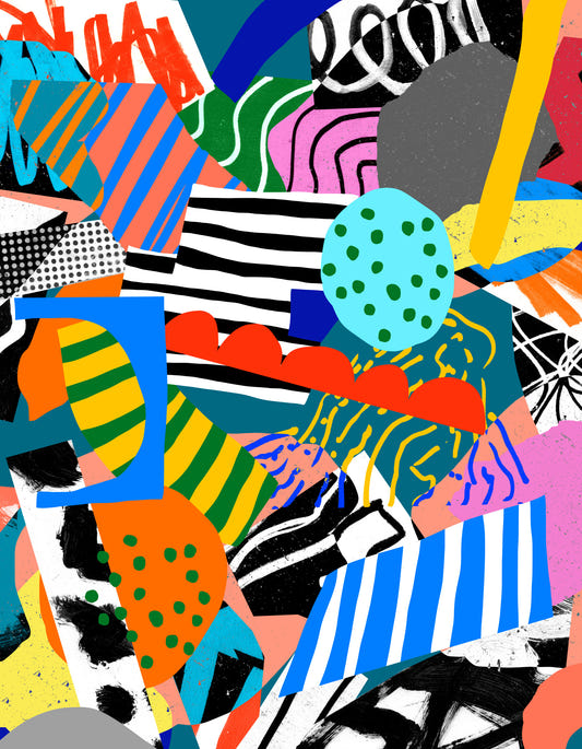 Freestyle mess Wall Mural