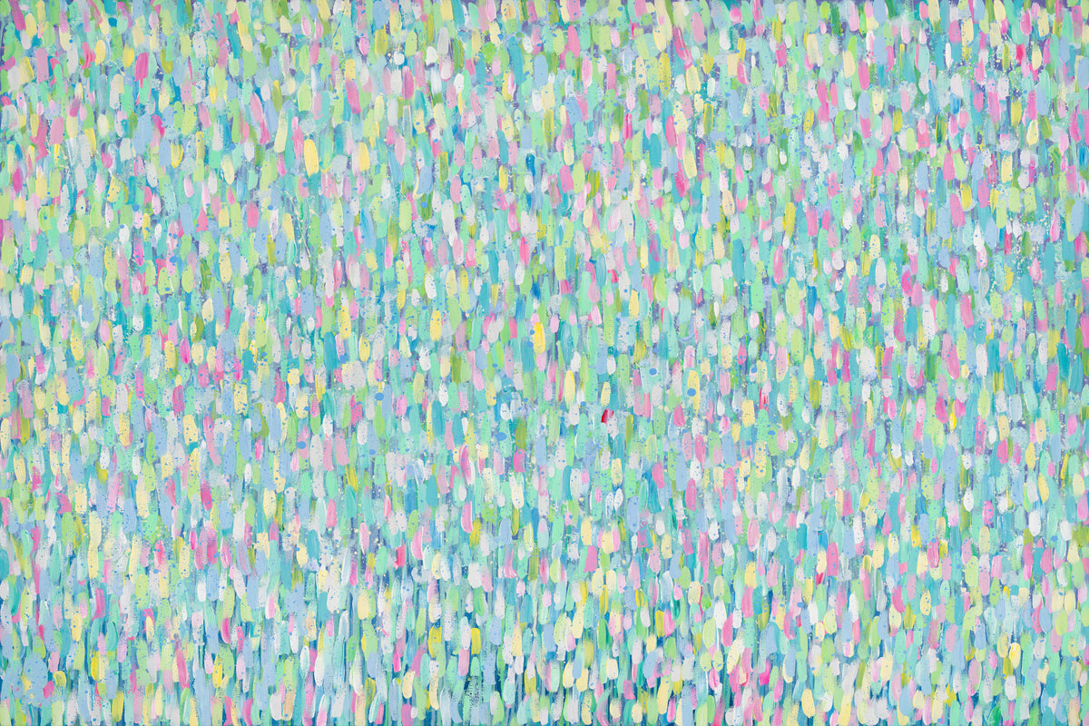 Brushstroke Bliss Wall Mural - 2676700 in your room — zoomed
