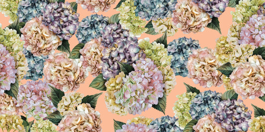 Floral Pastel Dream Wall Mural -2735571