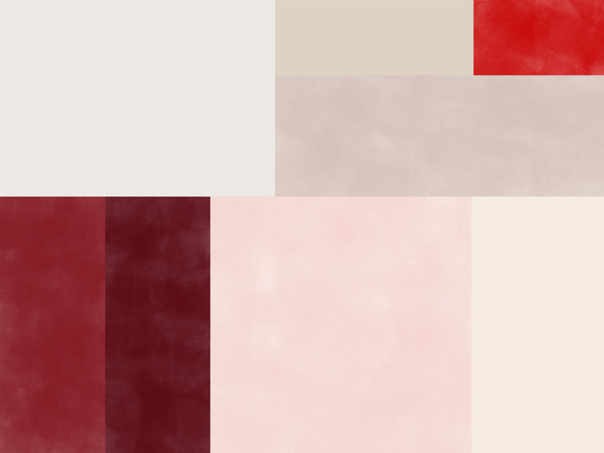 Blush Blocks Wall Mural - 2861706 in your room — zoomed