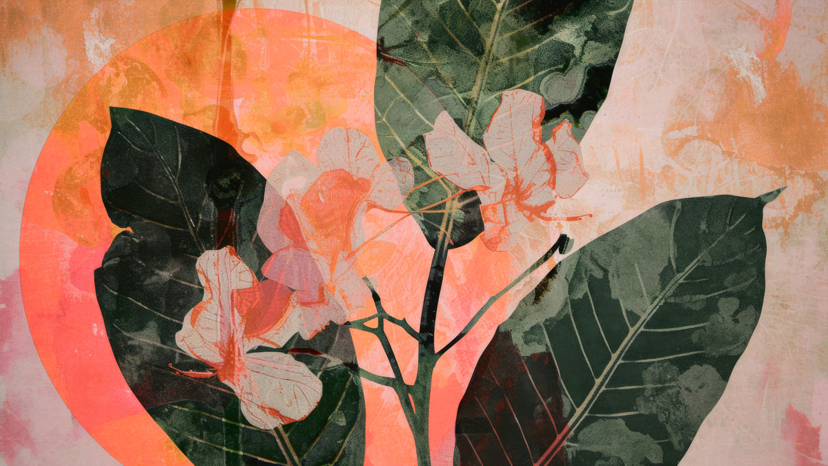 Whispers of Green & Bloom Wall Mural -2714204 in your room