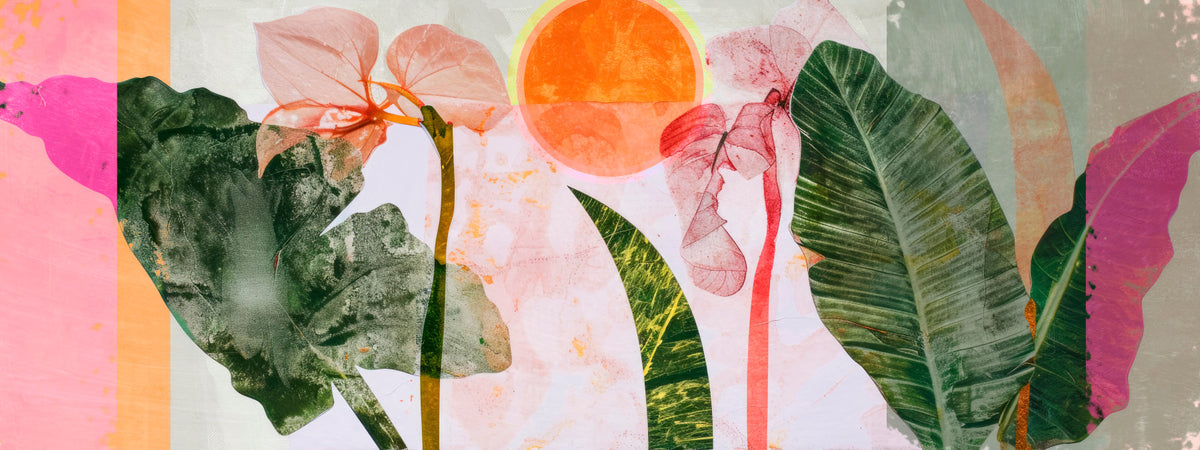 Botanical Radiance Wall Mural -2714880 in your room — zoomed