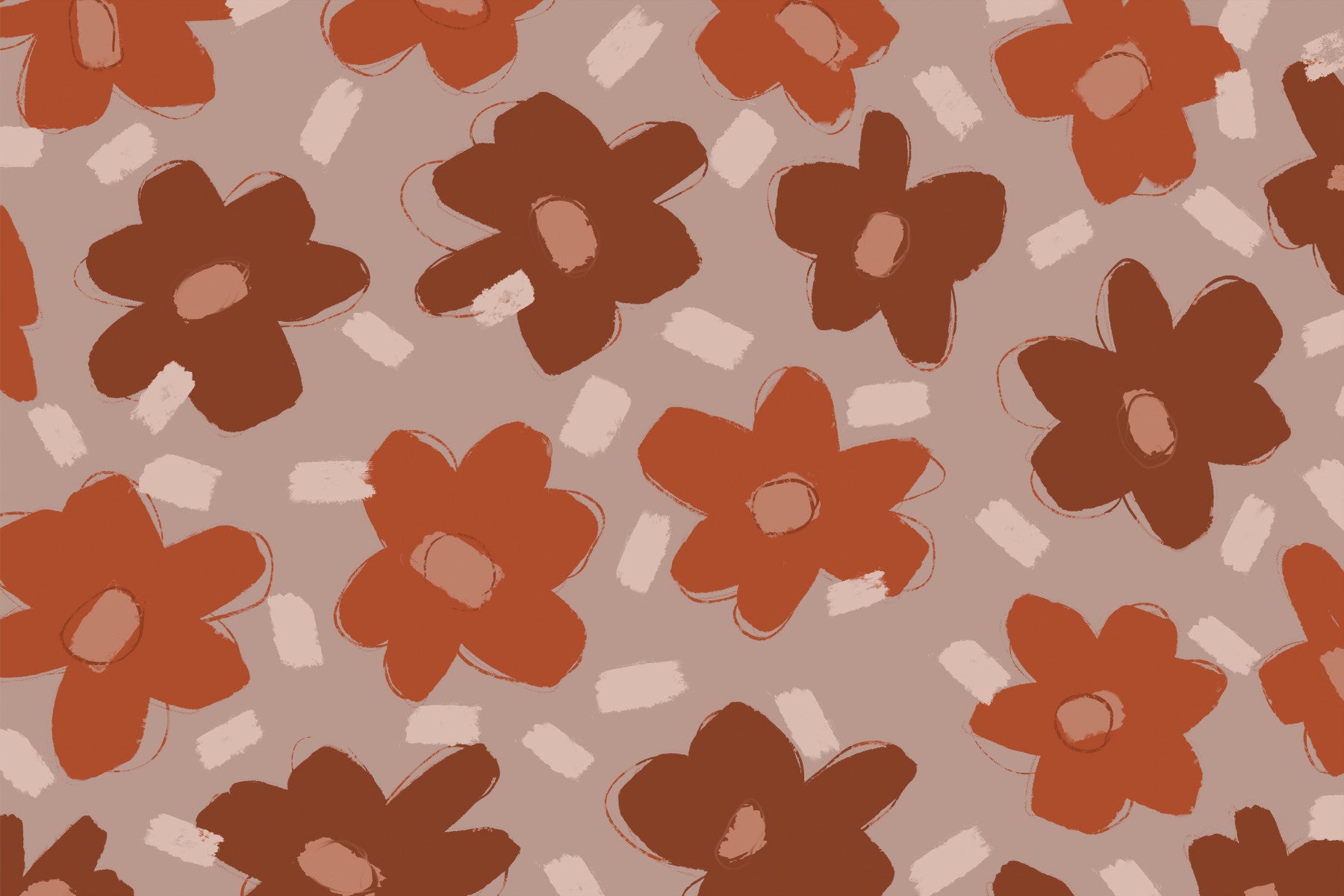 Terra Flora Wall Mural -2370644 in your room — zoomed