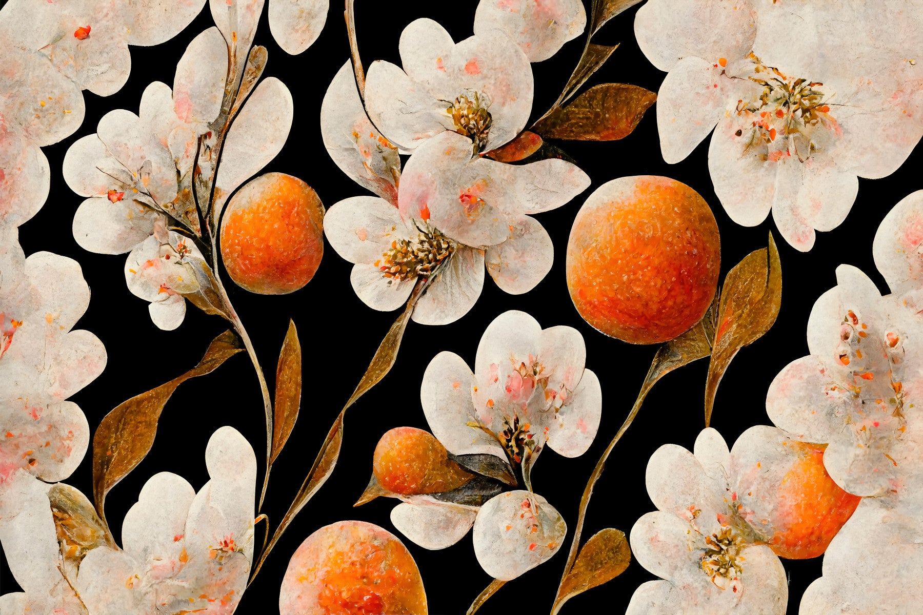 Citrus Blossom Wall Mural -2378945