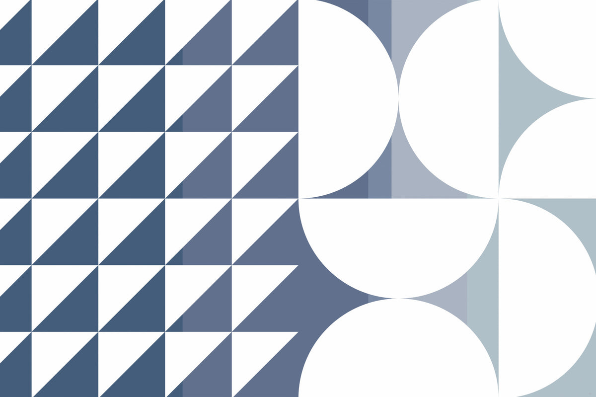 Triangles & Curves Wall Mural - 2761201 in your room