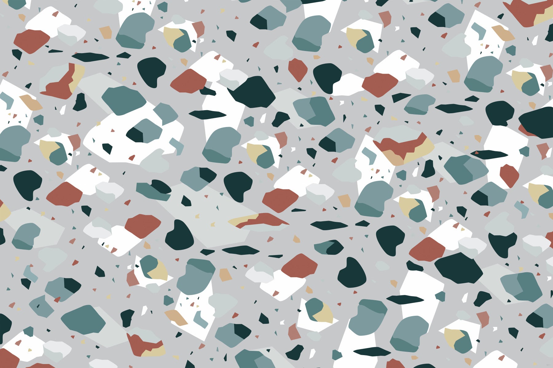 Retro Stone Texture Wall Mural - 2742093 in your room — zoomed