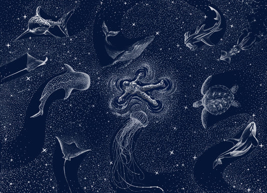 Cosmic Ocean Wall Mural - 2745722
