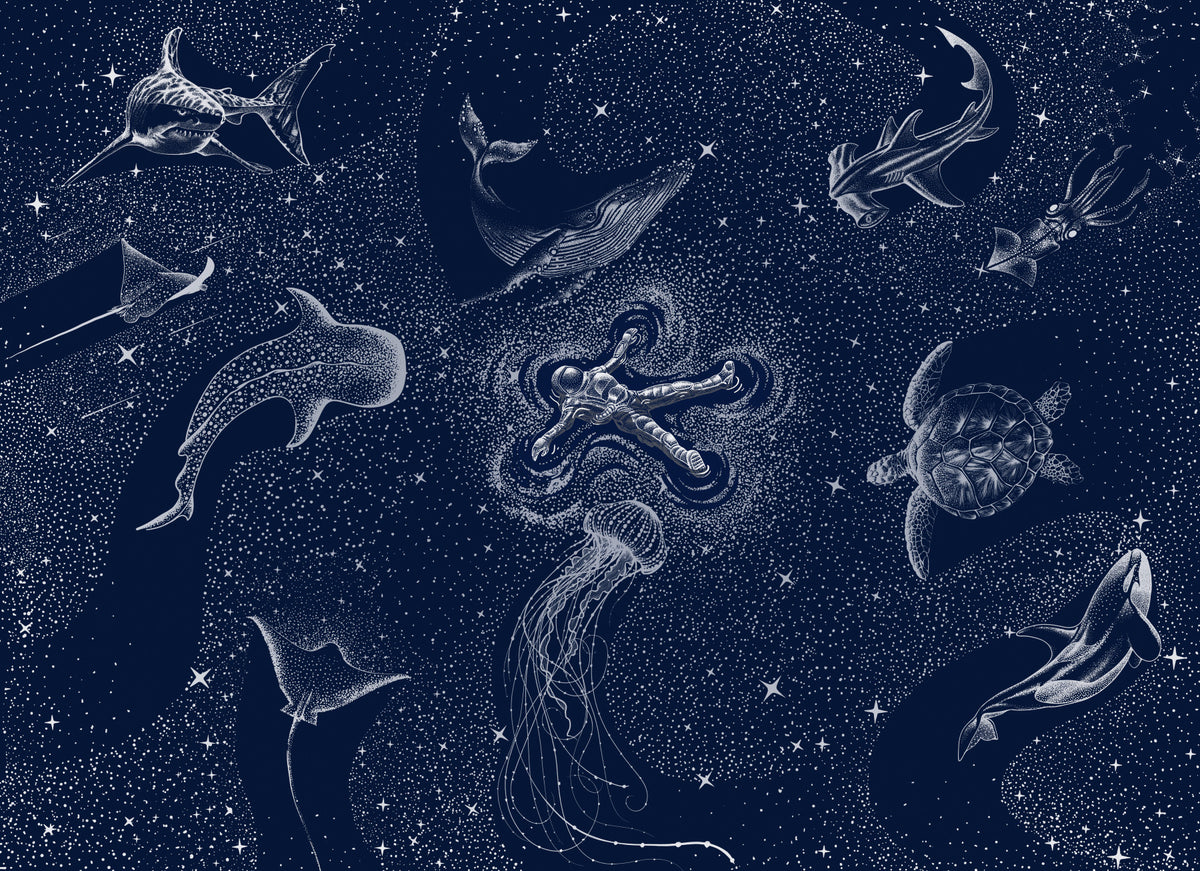 Cosmic Ocean Wall Mural - 2745722 in your room