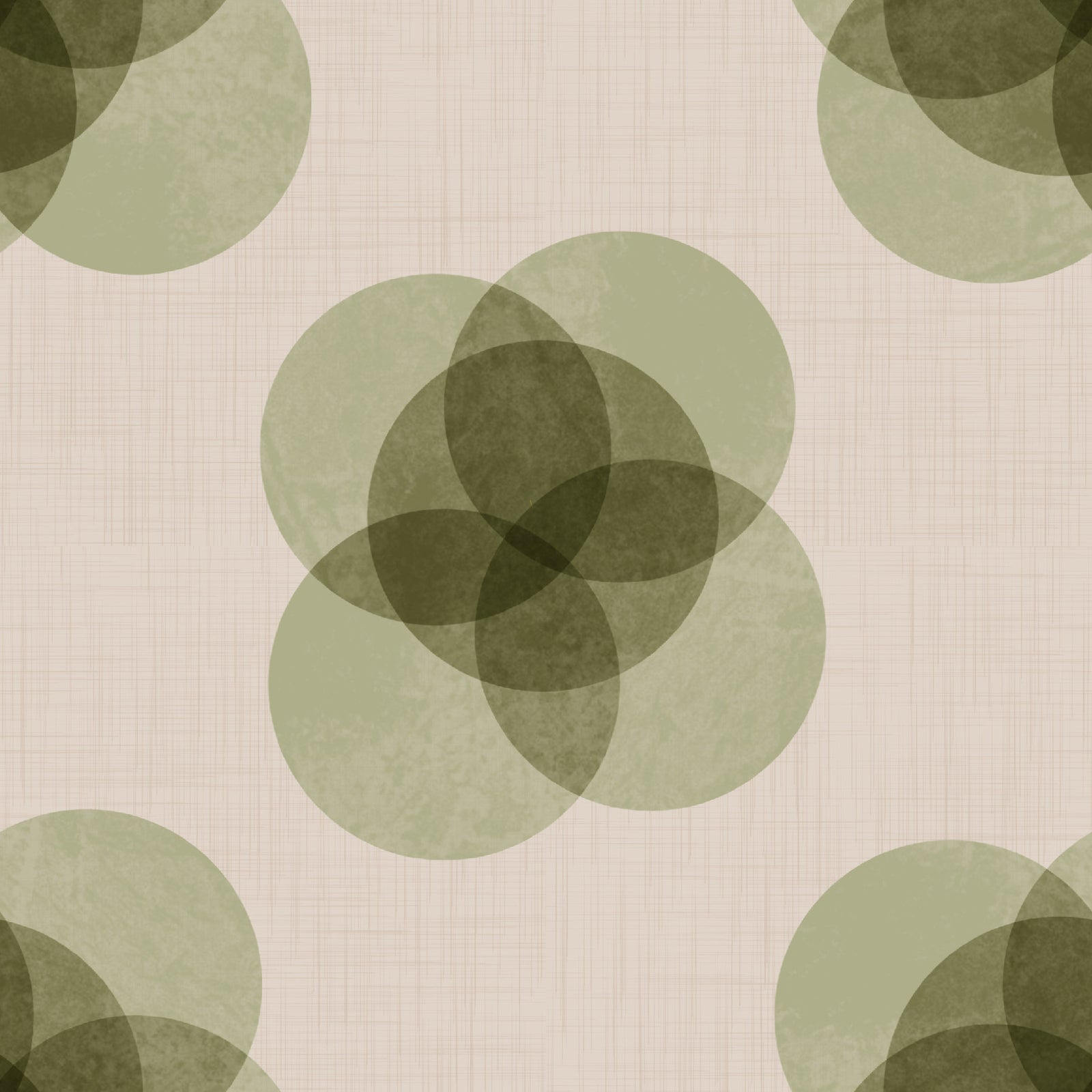Japandi Petal - Soft Linen Minimal Modern Floral Wallpaper⁠