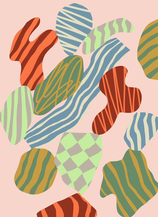 Heat waves Wall Mural